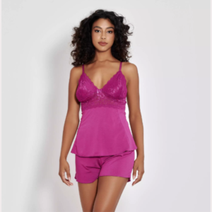 SHORT DOLL CHIC SEM BOJO COM DETALHE EM RENDA P M G GG 6 CORES MIMAR 425-1004
