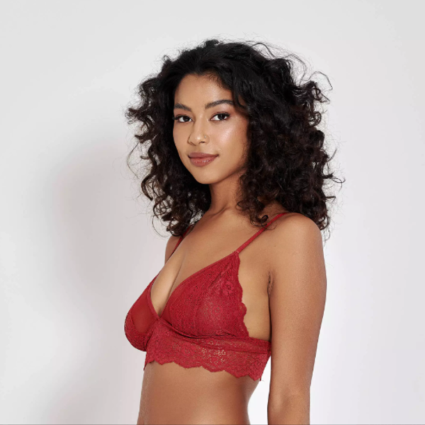 CONJUNTO KIMBERLY CALCINHA E SUTIÃ SEM BOJO EM TULE E RENDA P M G GG 3 CORES MIMAR 570-5712 - Imagem 15