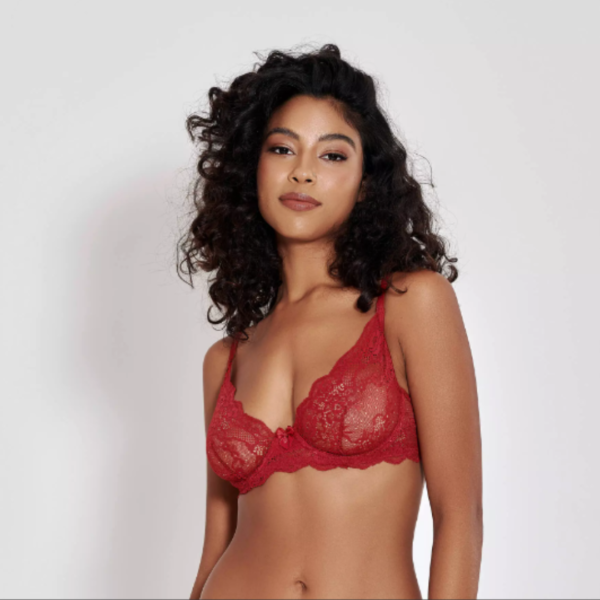 CONJUNTO LADY DE CALCINHA E SUTIÃ SEM BOJO EM RENDA P M G GG 3 CORES MIMAR 570-5714 - Imagem 8