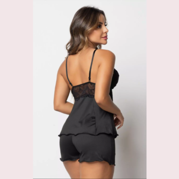 SHORT DOLL CHIC SEM BOJO COM DETALHE EM RENDA P M G GG 6 CORES MIMAR 425-1004 - Imagem 15