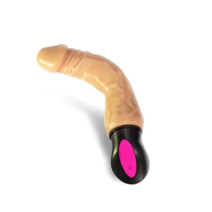 422 - PRÓTESE REALÍSTICA CYBERSKIN BENEDICK COM VIBRAÇÃO E AQUECIMENTO 24,8X3,5CM 18CM P