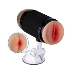 MASTURBADOR LANTERNA COM SUPORTE VENTOSA VAGINA ÂNUS SUPER FORTE II SI6508