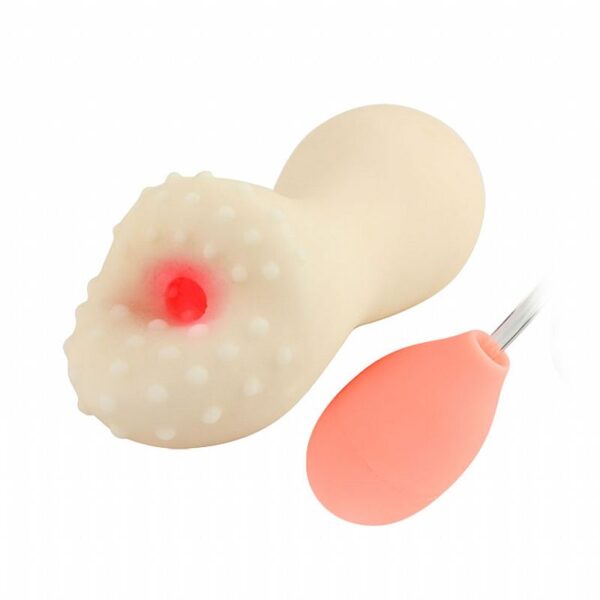 MASTURBADOR MASCULINO EM CYBERSKIN COM BOMBA DE SUCÇÃO SIMULADOR DE SEXO ORAL BAILE SI1084 - Imagem 8