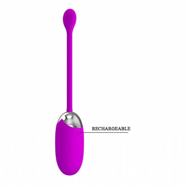 BULLET MASSAGEADOR BROOK 12 MODOS DE VIBRAÇÃO RECARREGÁVEL USB PRETTY LOVE BAILE SI6026 - Imagem 3