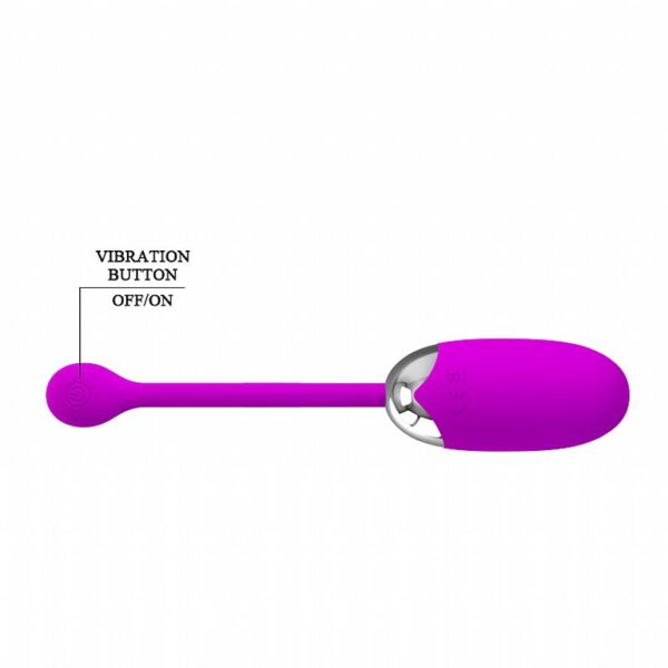 BULLET MASSAGEADOR BROOK 12 MODOS DE VIBRAÇÃO RECARREGÁVEL USB PRETTY LOVE BAILE SI6026 - Imagem 2