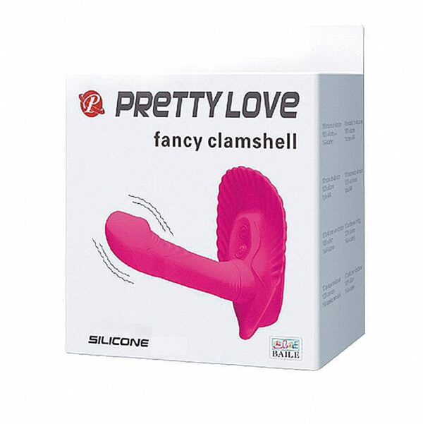 MASSAGEADOR FANCY CLAMSELL 12 MODOS DE VIBRAÇÃO APP BLUETOOTH PRETTY LOVE BAILE SI6048 - Imagem 3
