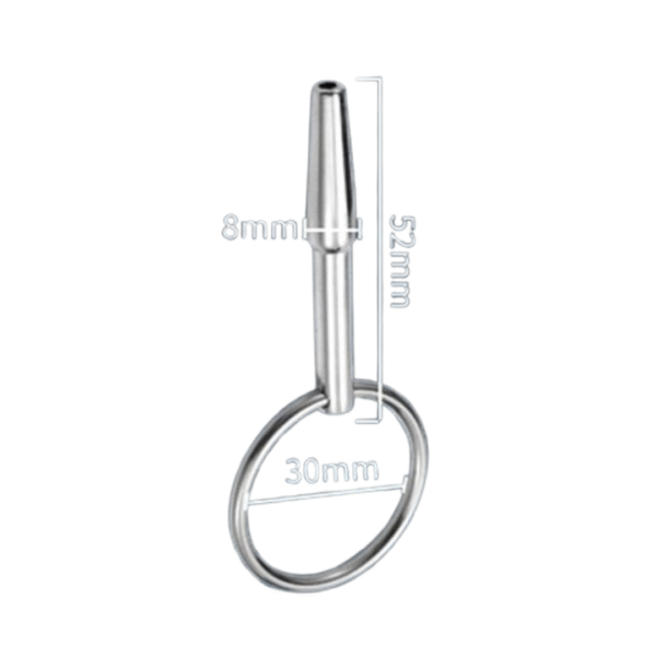 PENIS PLUG PENETRADOR DE URETRA EM AÇO INOXIDÁVEL A034 - Imagem 4