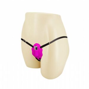 VIBRADOR DE CALCINHA MASSAGEADOR CLITÓRIS 12 MODOS DE VIBRAÇÃO À BATERIA 3XLLR3 BAILE LOVE RIDER SI5442