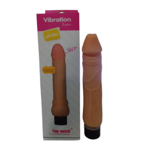 DILDO COM VIBRO CYBERSKIN VIBRATION LURE 9,0"