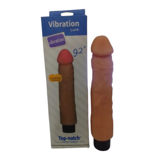DILDO COM VIBRO CYBERSKIN VIBRATION LURE 9,2"