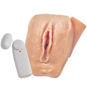 MASTURBADOR FORMATO VAGINA COM VIBRADOR 18X12CM PURA LUXÚRIA SEXY FANTASY 1030C B-01