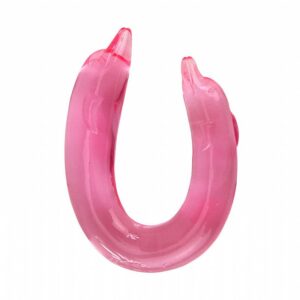 DILDO DUPLO GOLFINHO SILICONE BAILE DOUBLE DOLPHIN SI6307