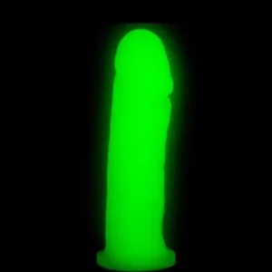 DILDO PÉNIS REALÍSTICO FLUORESCENTE SOFT LINE K IMPORT KTF123