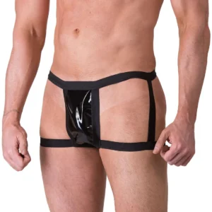 CUECA SADO EM VINIL SEXY IMPORT 1308