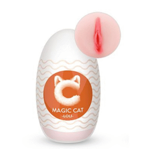 MASTURBADOR EGG EM CYBERSKIN - MAGIC CAT LOLI - FORMATO VAGINA